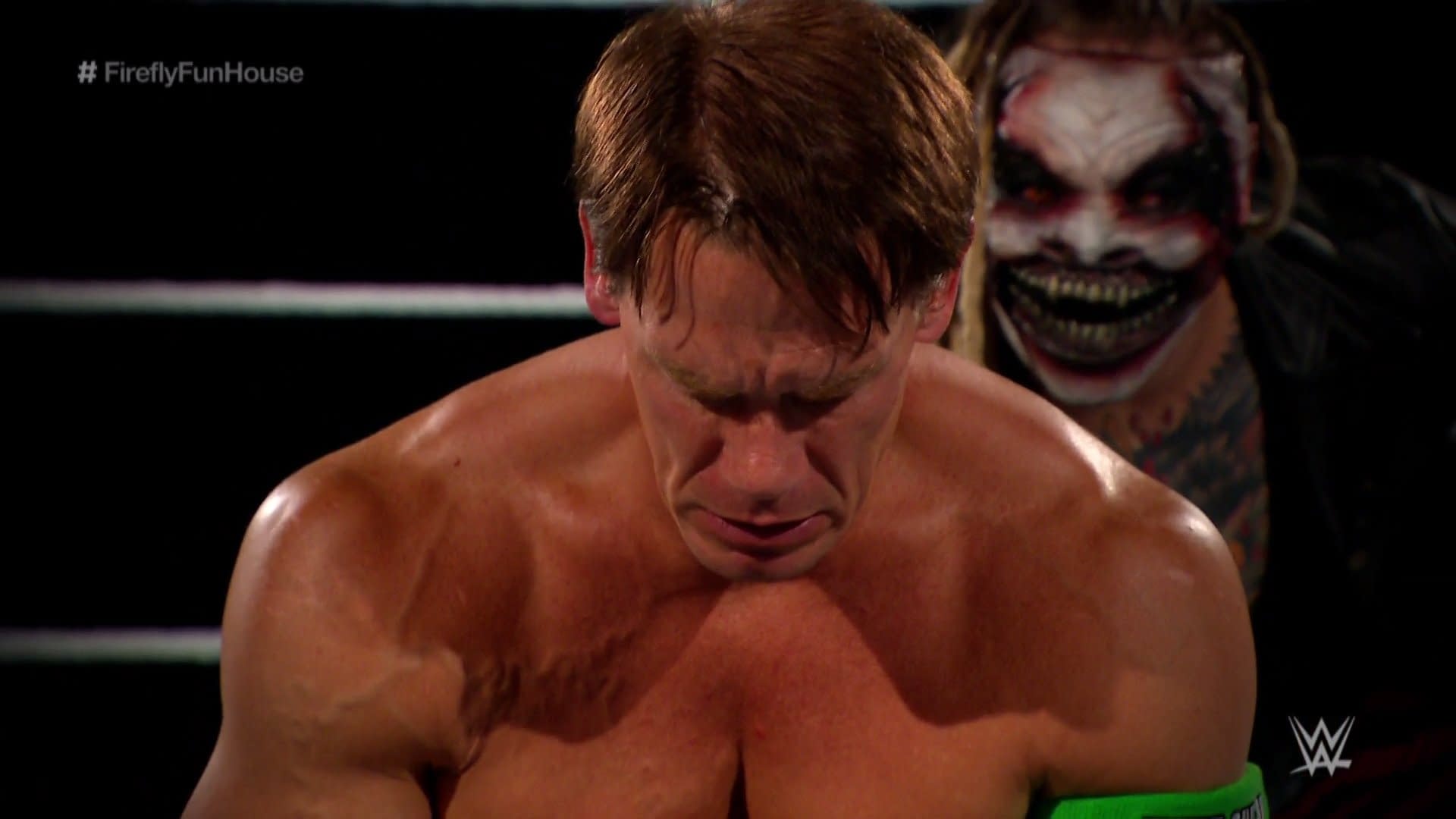John Cena vs The Fiend Firefly Funhouse Match WrestleMania 36 Results