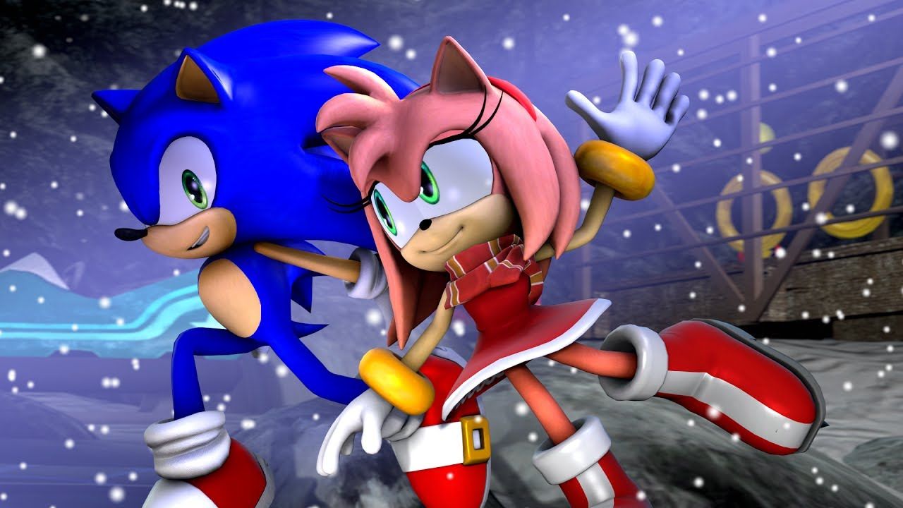 Sonic And Amy Kiss Wallpapers - Wallpaper Cave