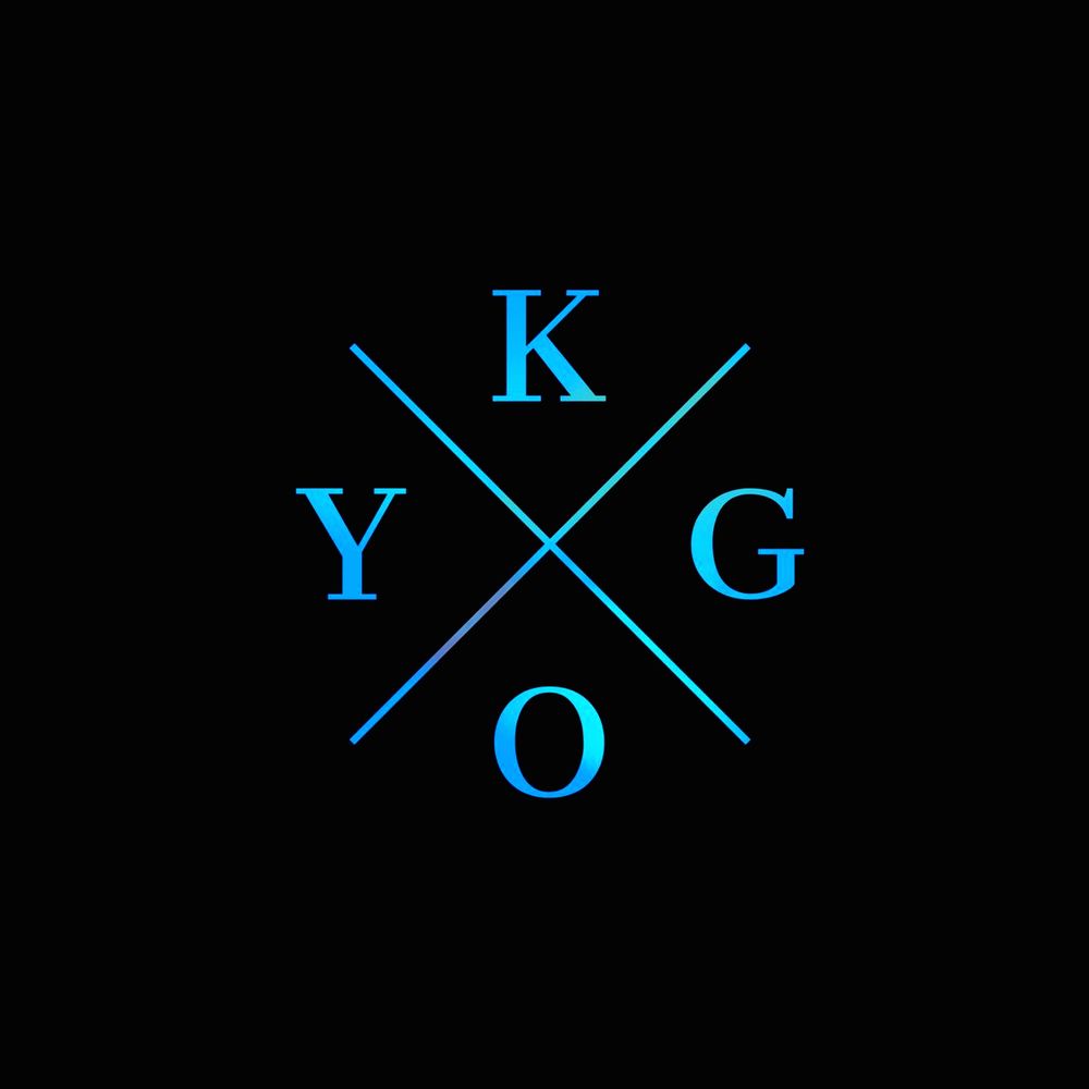 Kygo Blue Logo Art Print By Kevinkim428 Small. Art Logo, Kygo Logo, Cool Album Covers