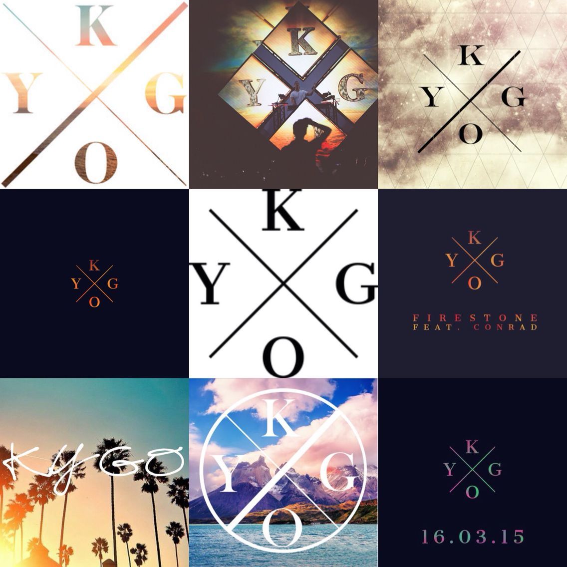 Kygo logo's. Fotos de musica electronica, Kygo wallpaper, Fondos de pantalla niñas