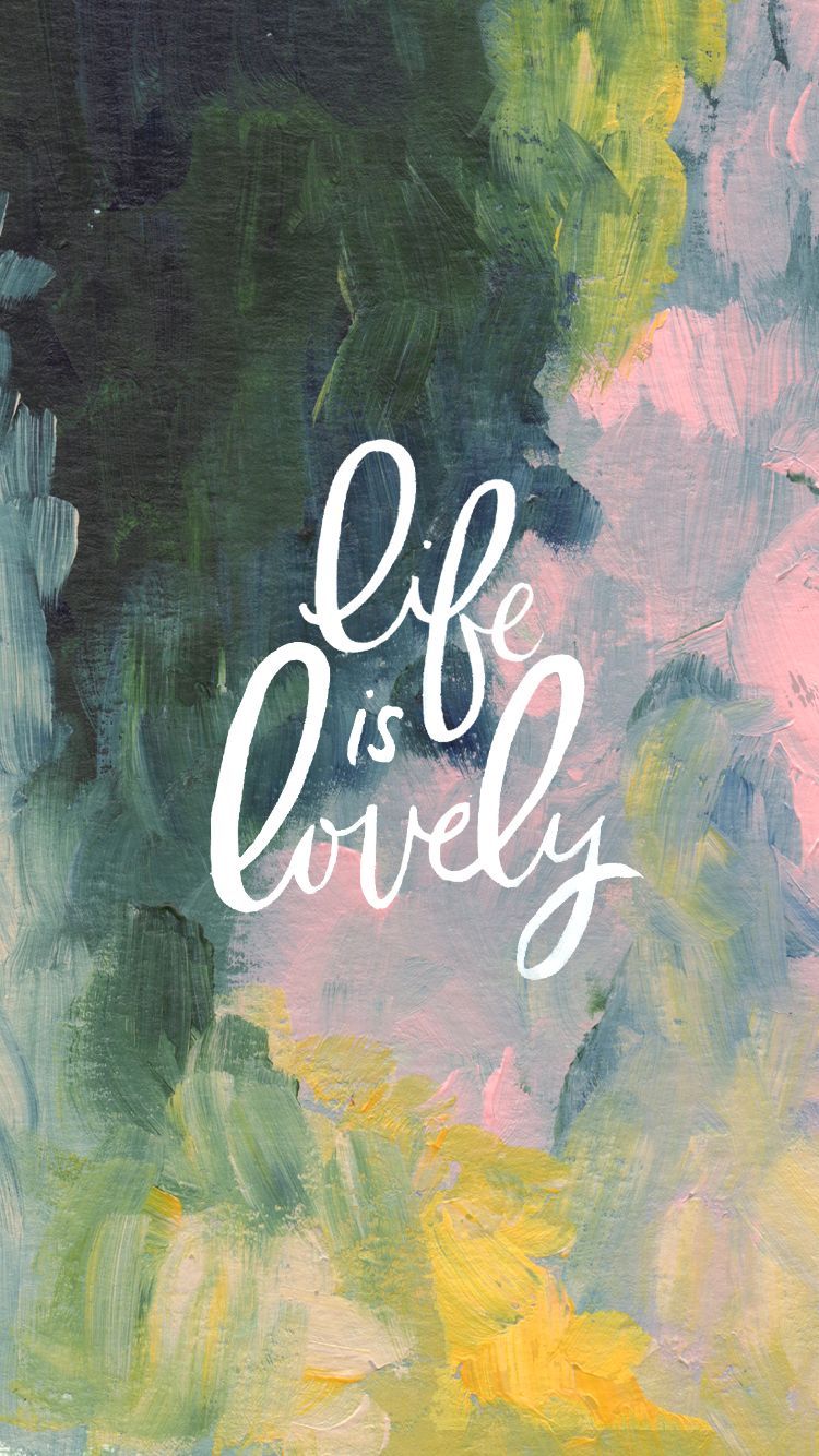 life is lovely // wallpaper. Words quotes, Words, Wonderful words