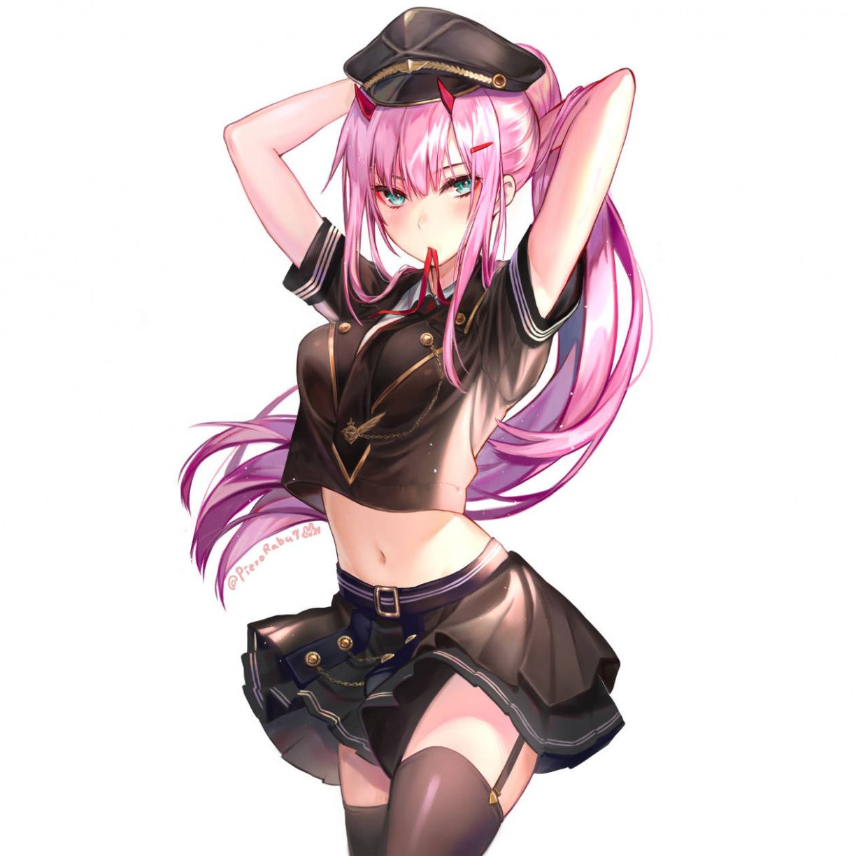 Hot, pink hair, anime girl, zero two wallpaper, 1920x1265, HD image, picture, 64801120