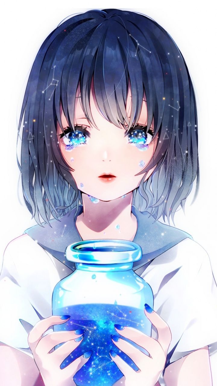 Anime Girl Cry Wallpaper gambar ke 19