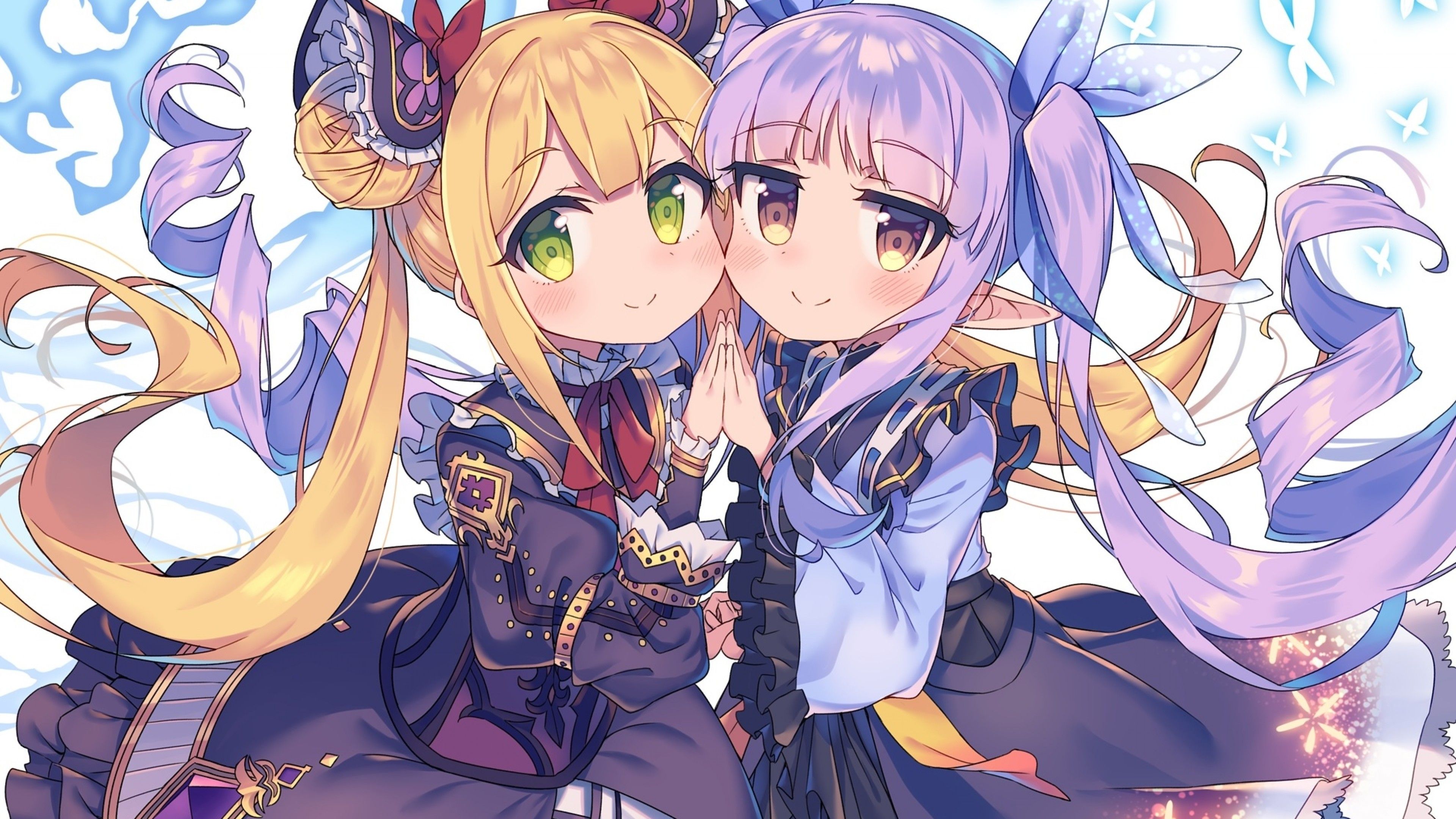 Download 3840x2160 Hikawa Kyoka, Shadowverse, Luna, Loli, Princess Connect, Blonde, Cute Anime Girls Wallpaper for UHD TV