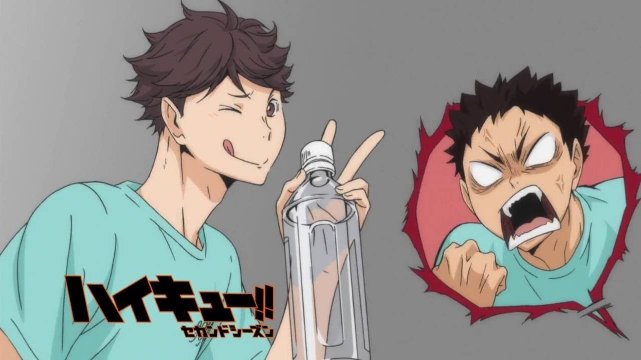Oikawa Tooru Saying Iwa Chan! Compilation. Haikyuu Anime, Oikawa, Oikawa Tooru