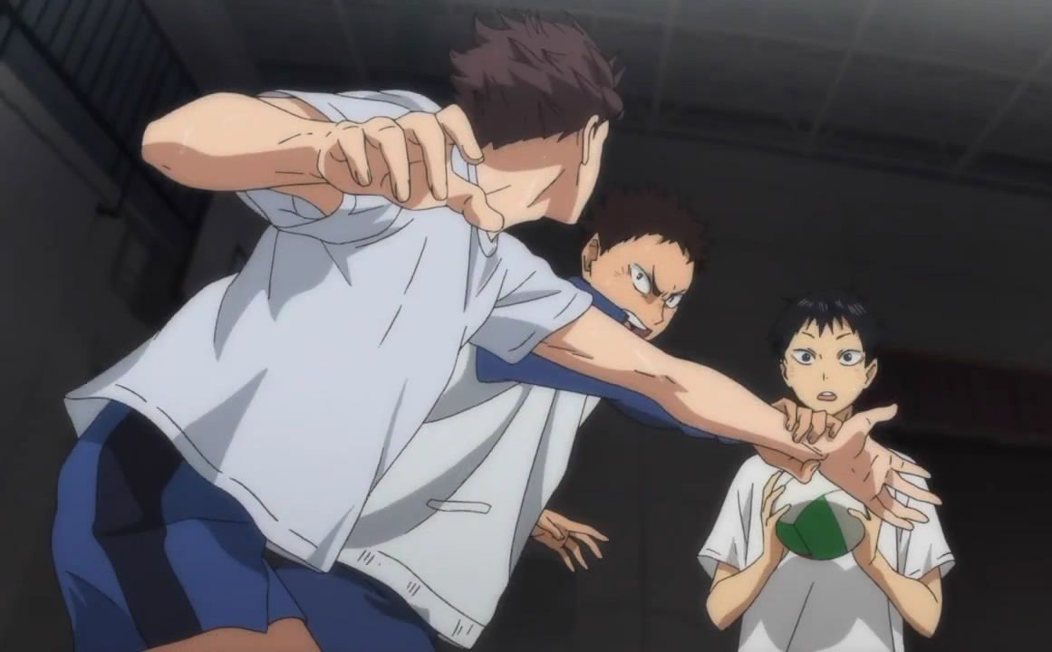 Hajime Iwaizumi. Haikyuu!!