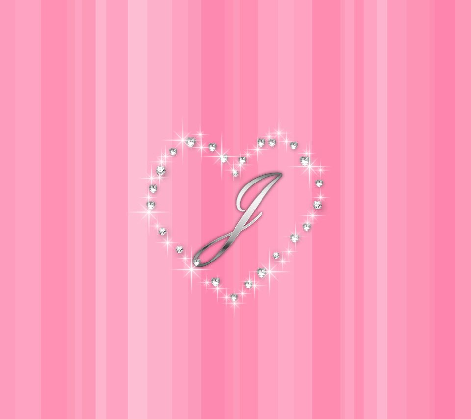 Letter J. Letter j, Stationary art, Pink valentines