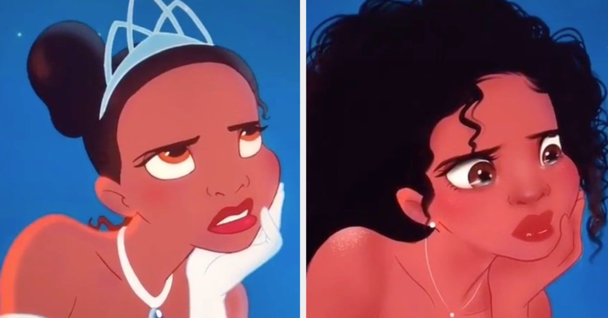 Disney TikTok Artist Gives Characters Modern Glow Ups