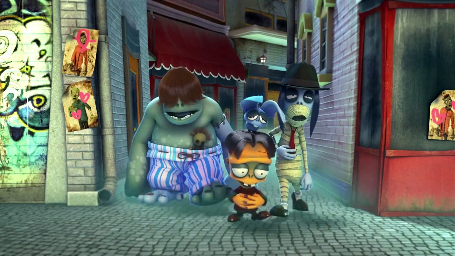 Zombie Dumb. Actress' Ring. cartn mvie. cartns for Kids