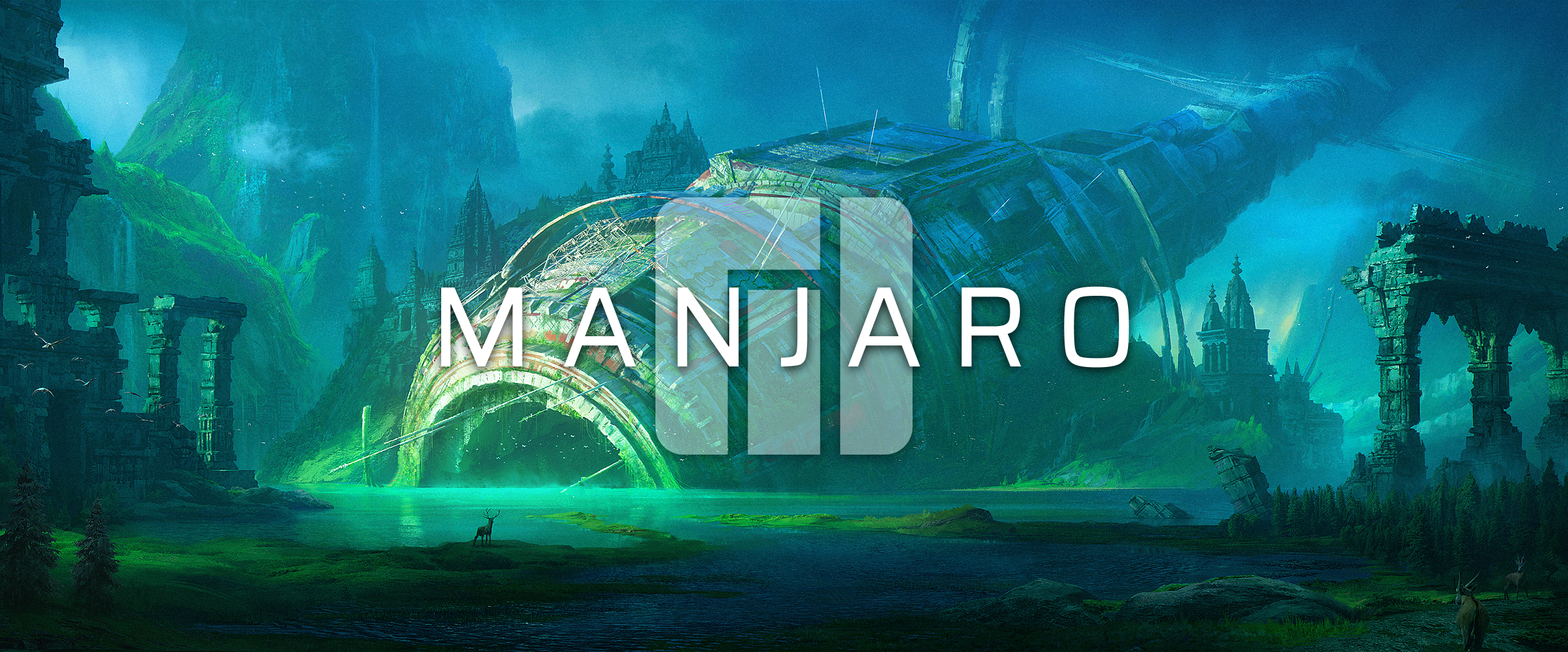 Manjaro Wallpaper Futurist: ManjaroLinux