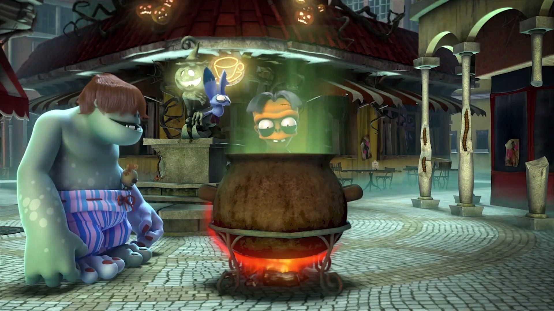 Zombie Dumb. Stink Bomb. cartn mvie. cartns for Kids