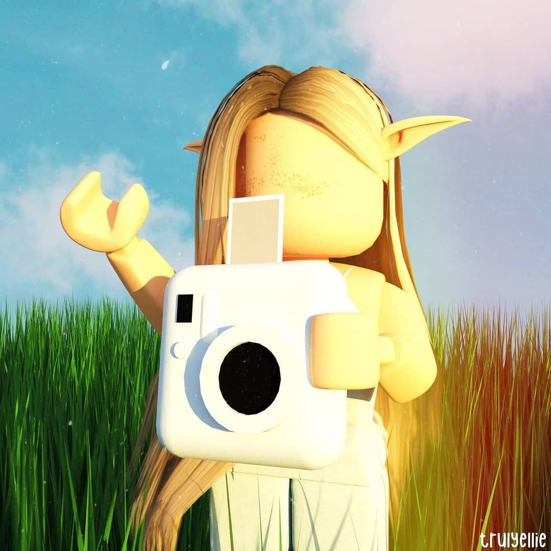 A Roblox Wallpaper that is cute and well made. - 9GAG