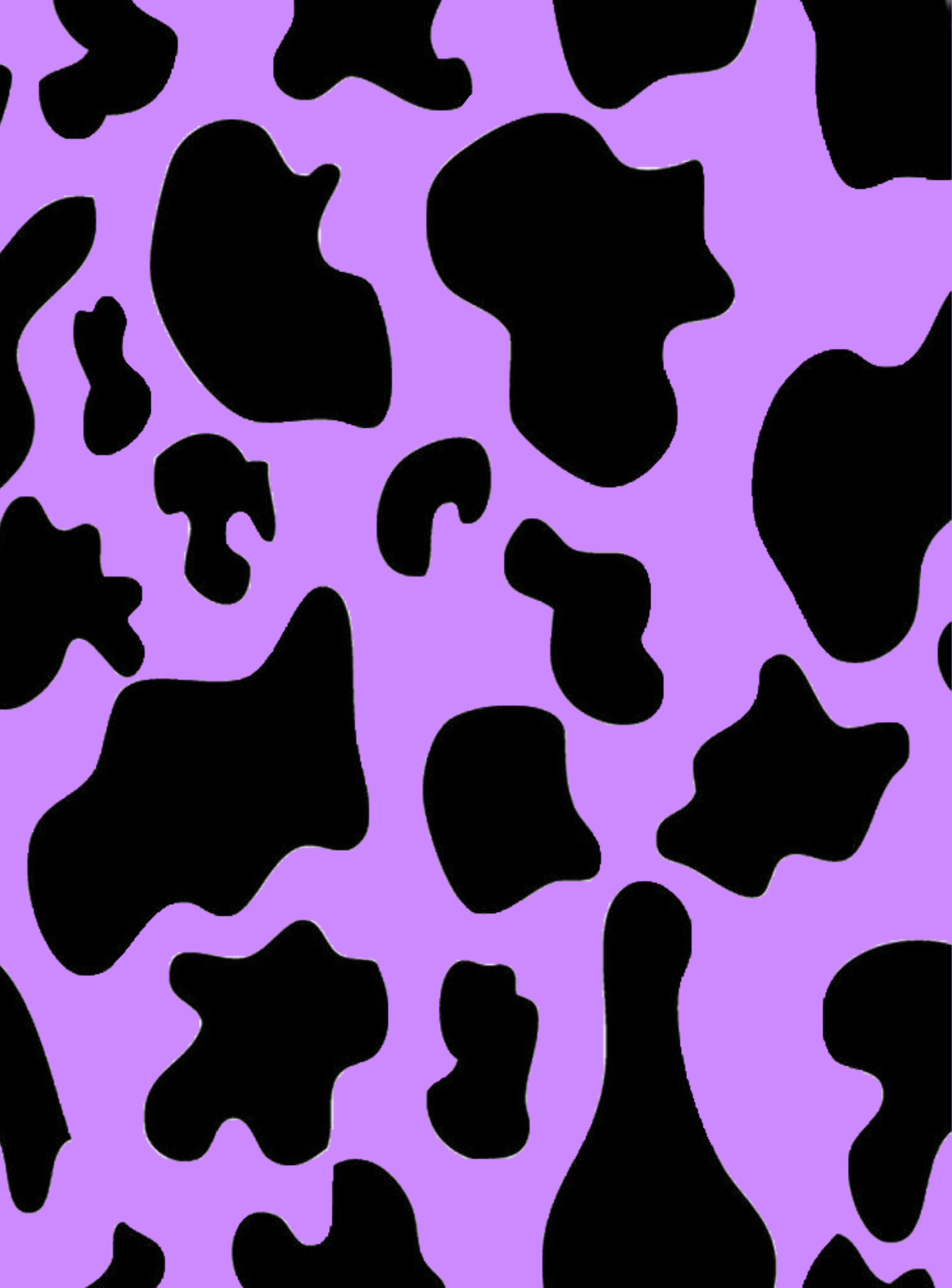 Download Black And Purple Cow Pattern Wallpaper  Wallpaperscom