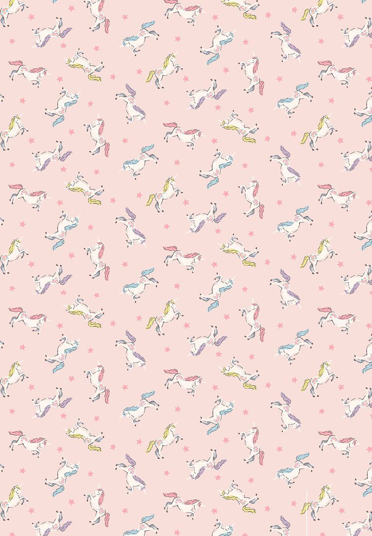 UNICORNS. Cath kidston wallpaper, Pink background, Phone wallpaper