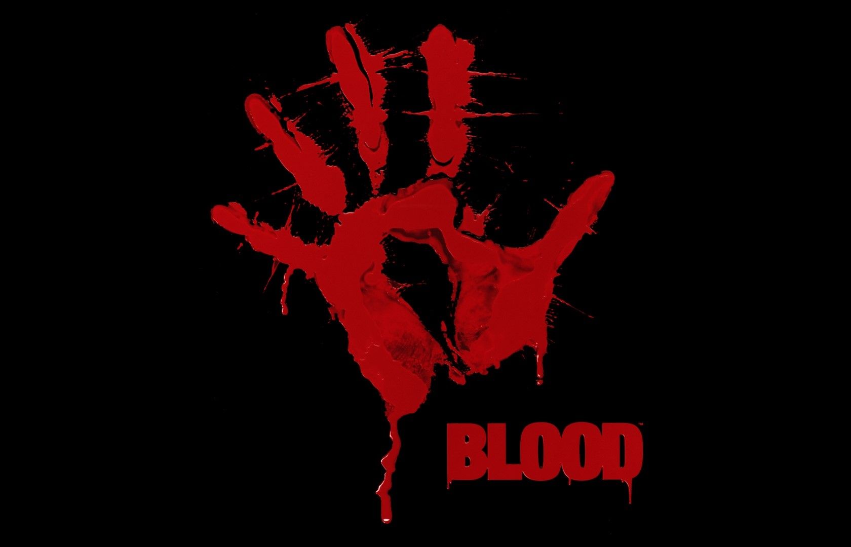 Hand, Print, Red, Black, Blood wallpaper. Mocah.org HD Desktop Wallpaper