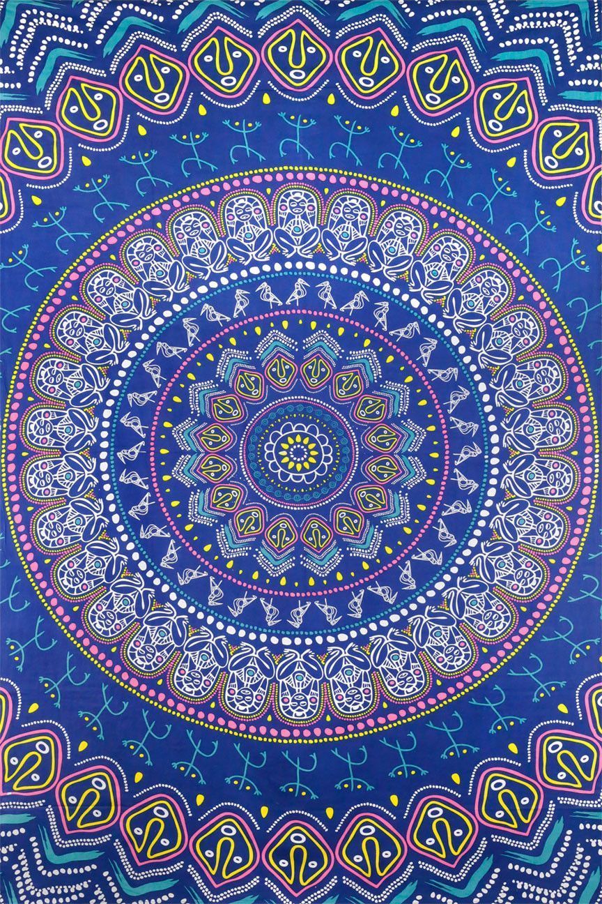 Taino Mandala Tapestry. Tapestry wallpaper, Mandala tapestries wall hangings, Tapestry