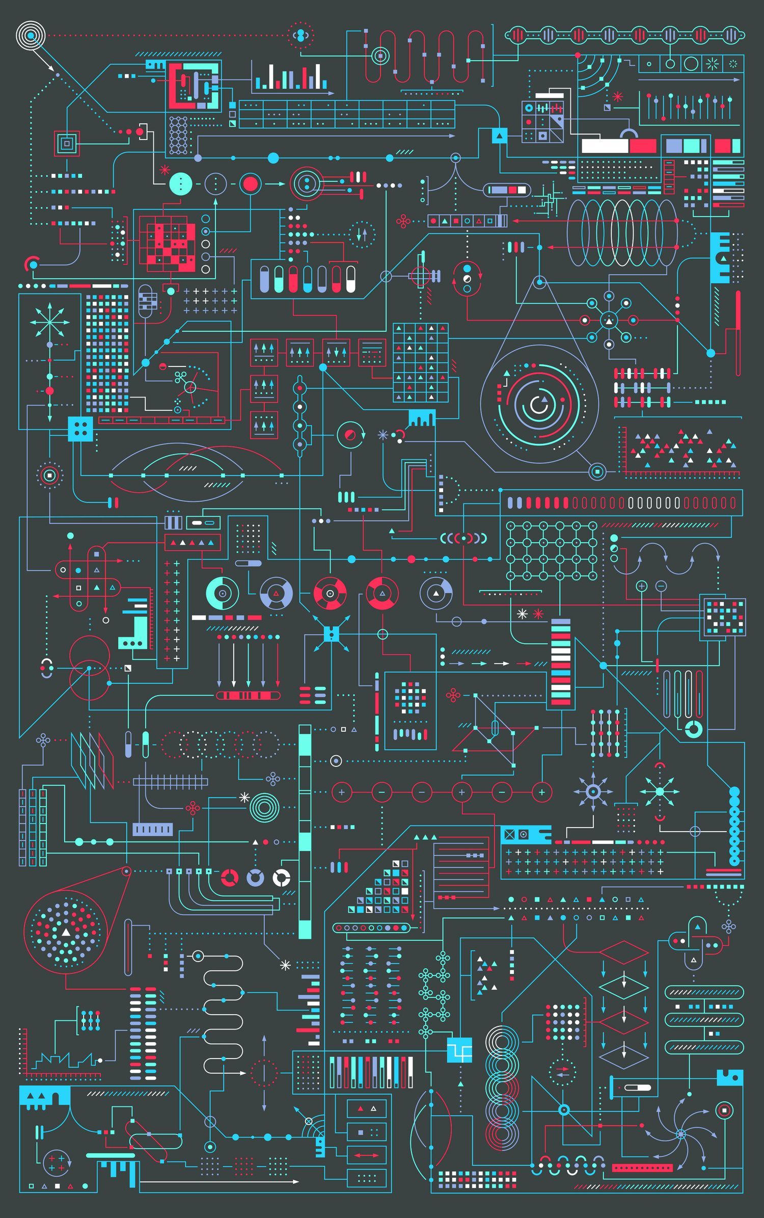 Infographic Wallpaper