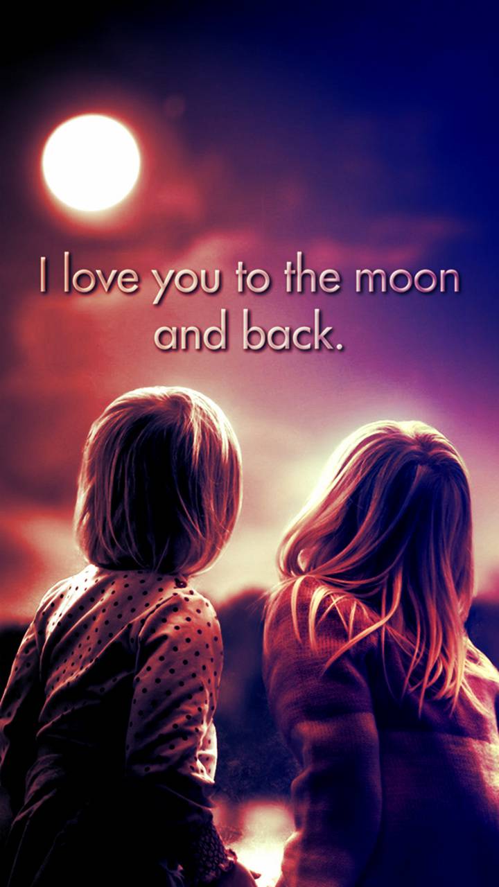 Love You To The Moon wallpaper