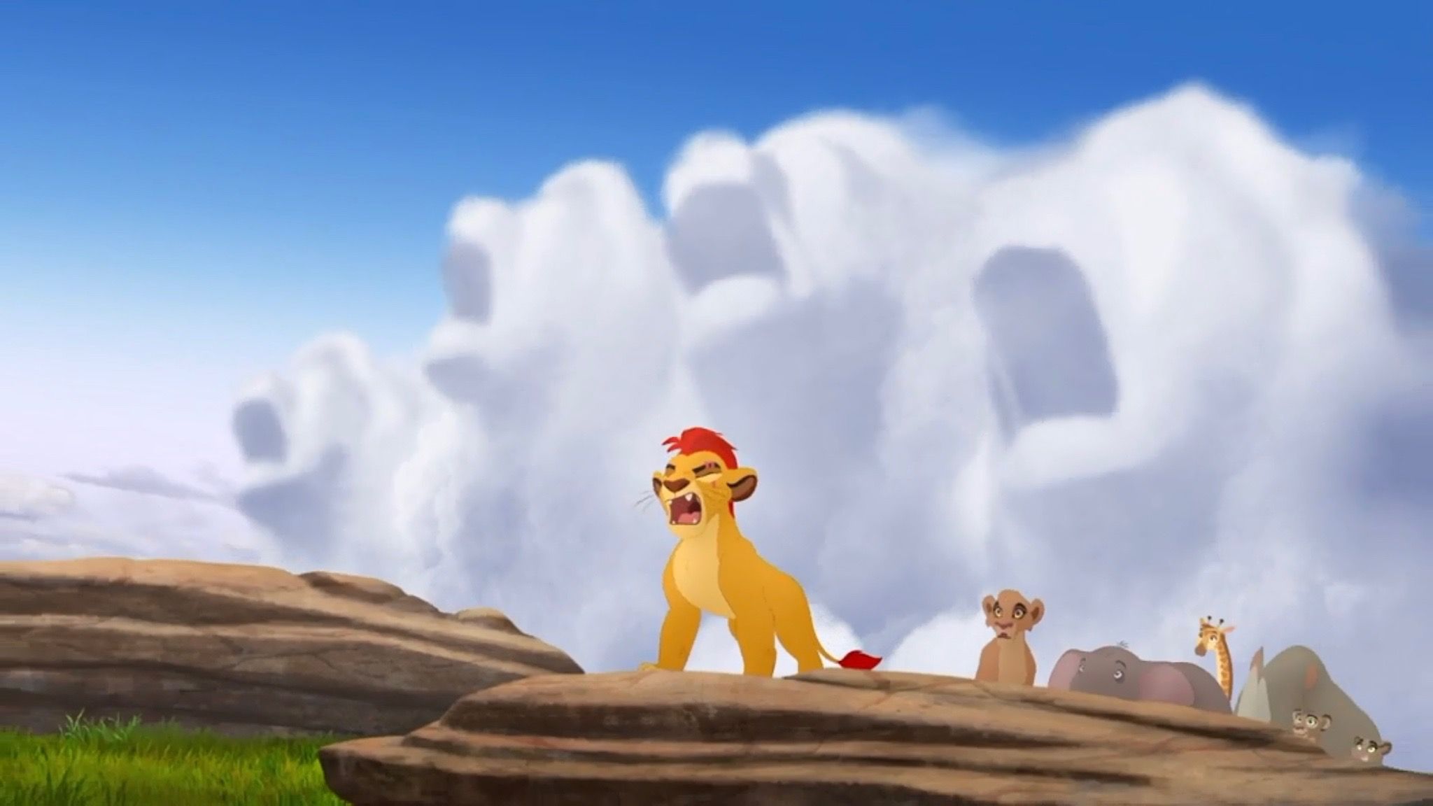 Kion masters the Roar!. Disney lion guard, Lion guard, Lion king
