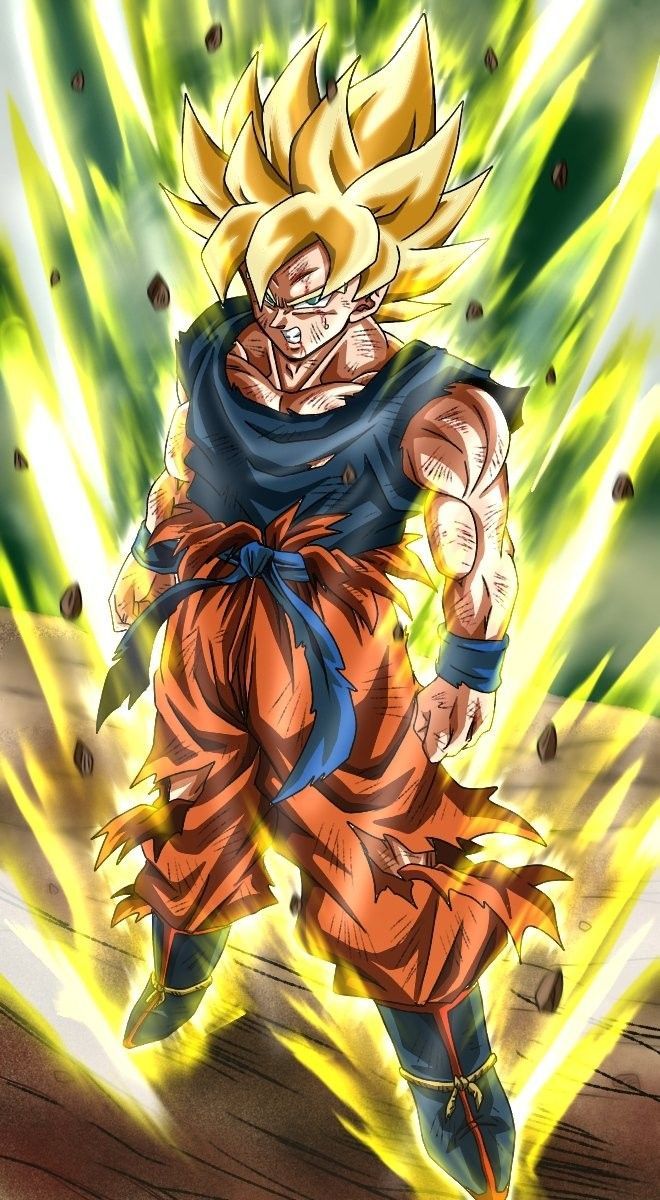 Goku Dragon Ball Super Saiyan Wallpaper 4K