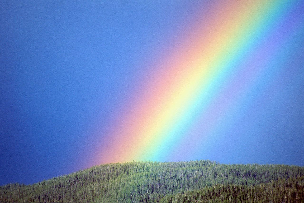 Real Rainbow Scenery Wallpaper