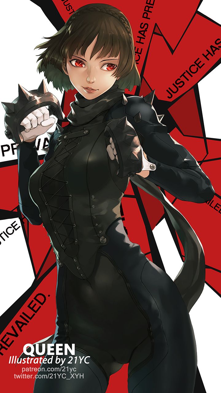 Queen (Persona 5) Makoto Wallpaper Anime Image Board