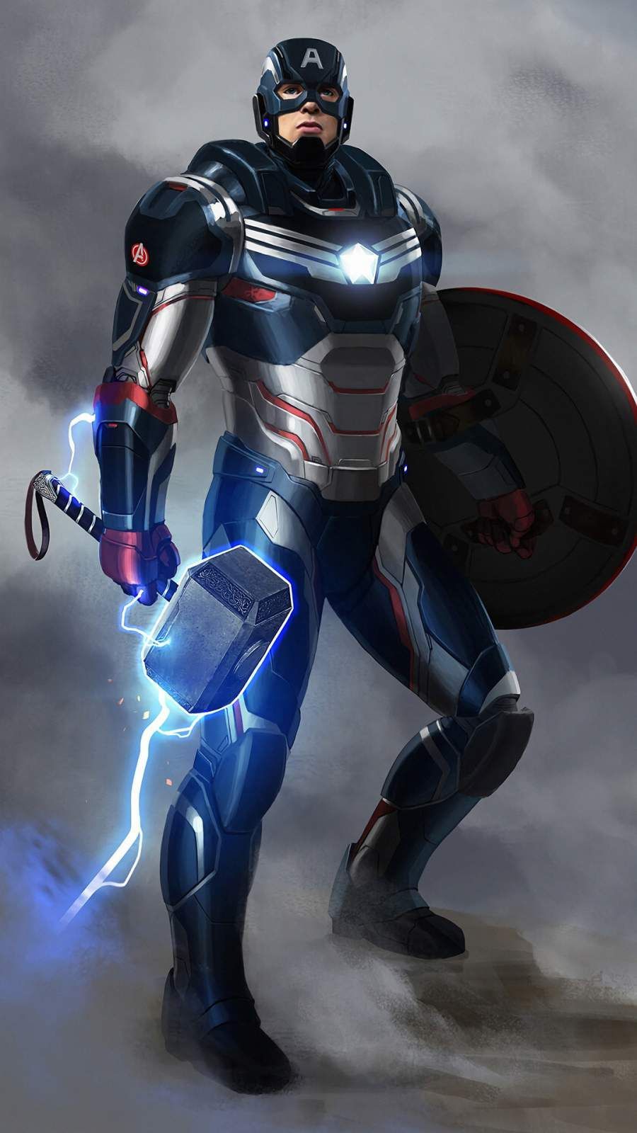 Captain America Armored iPhone Wallpaper. Marvel superhero posters, Captain america artwork, Marvel comics superheroes