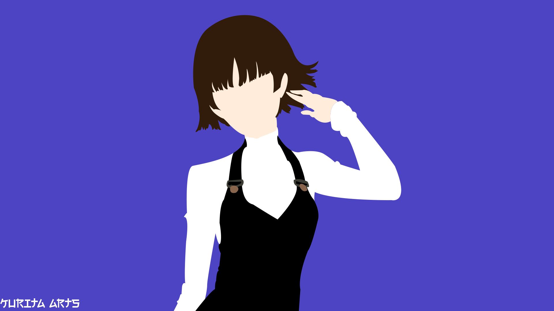 Niijima Makoto Minimalist (1920x1080)