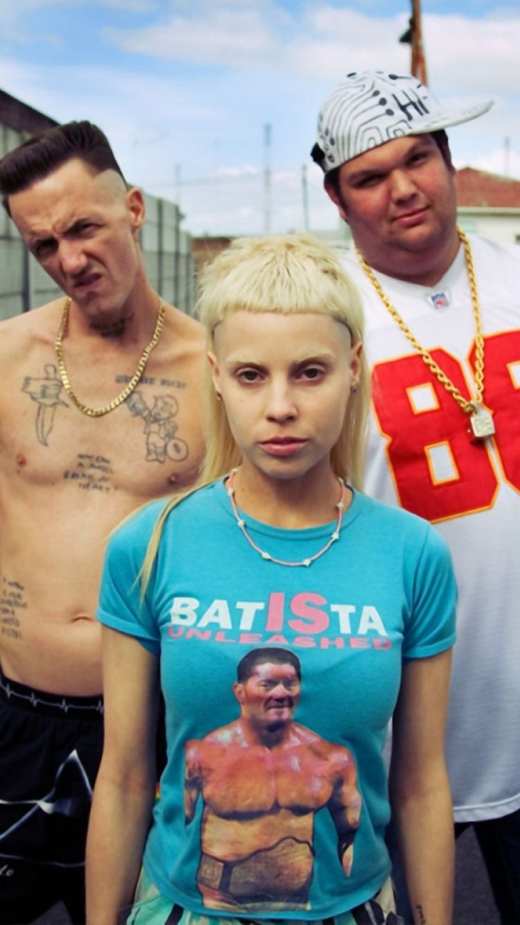 die antwoord, tattoo, girl iPhone iPhone 6S, iPhone 7 Wallpaper, HD Music 4K Wallpaper, Image, Photo and Background