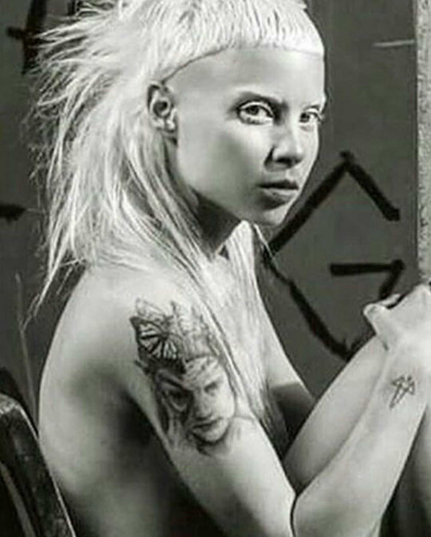 Yolandi Visser. Yolandi visser, Funky haircuts, The girl with the dragon tattoo