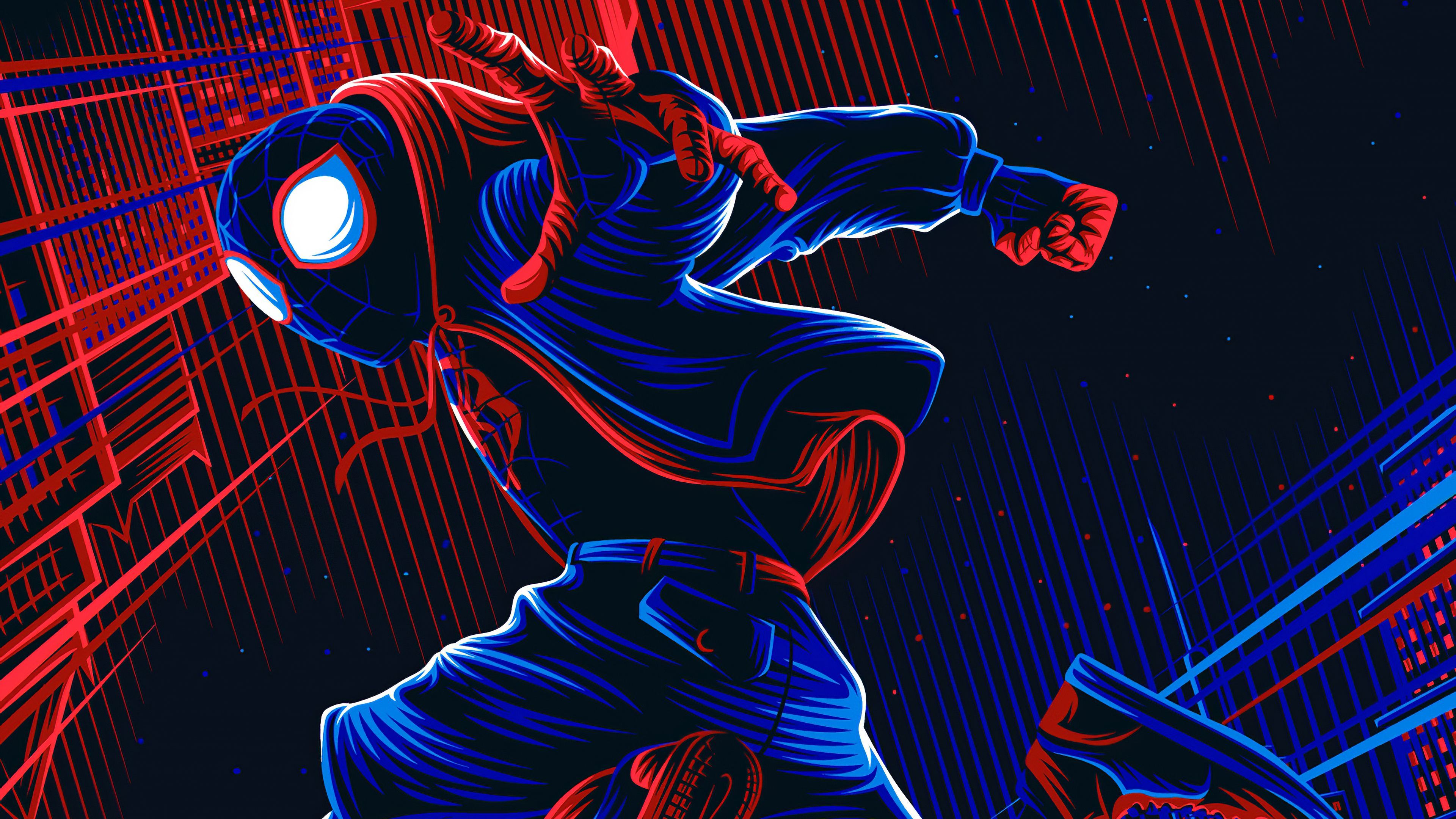 Spider Man Miles Wallpaper Free Spider Man Miles Background
