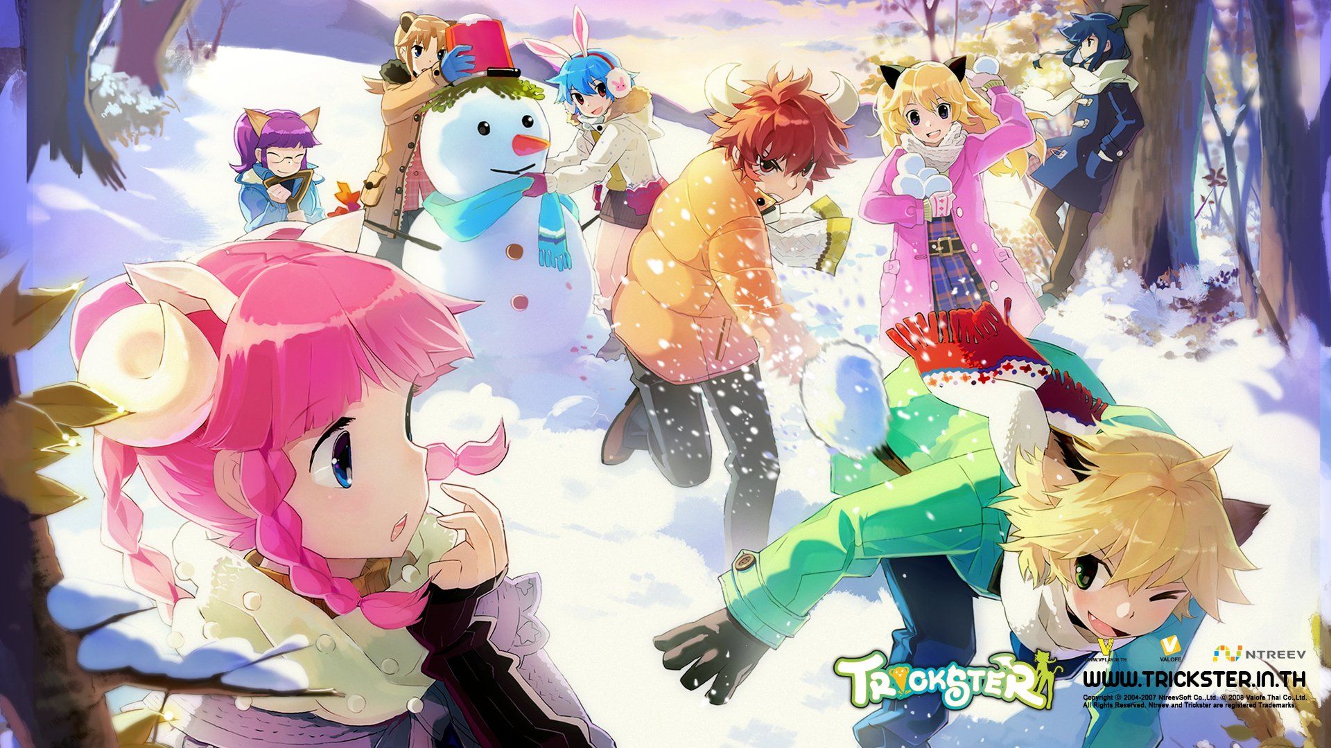 TRICKSTER ONLINE mmo rpg fantasy anime wallpaperx1080