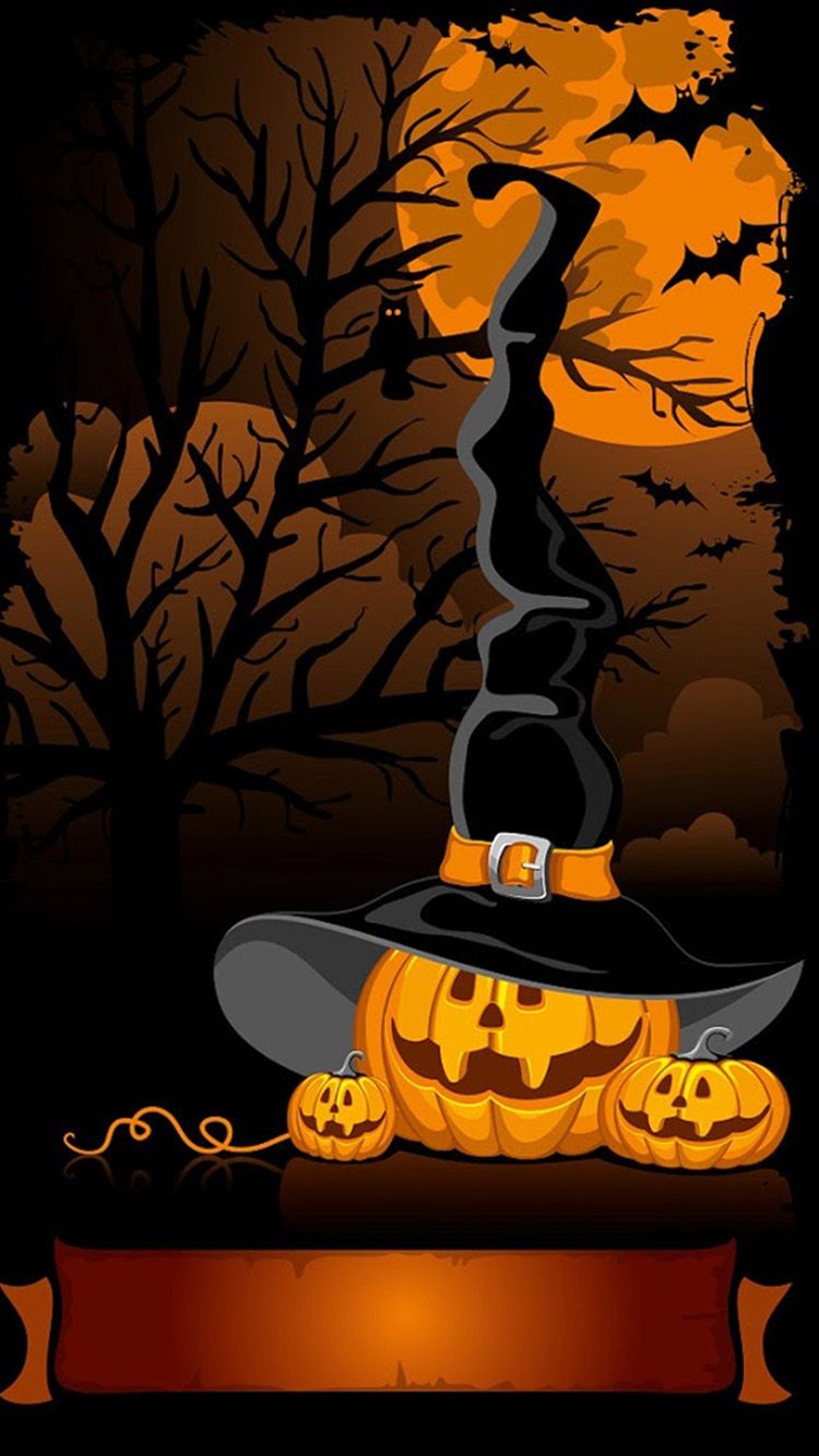 Cute Halloween Iphone Wallpapers Wallpaper Cave