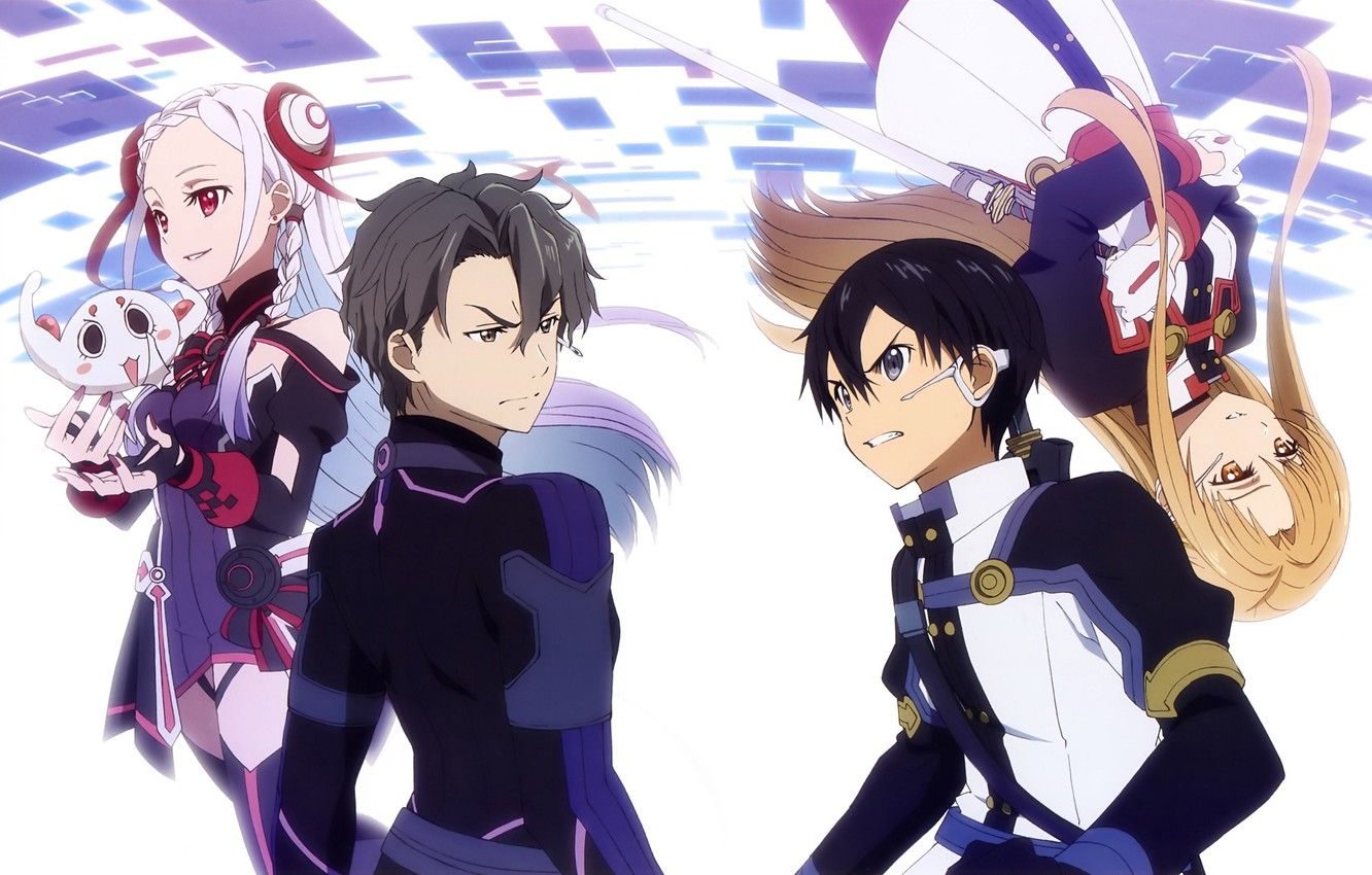 Wallpaper anime, art, characters, sword art online, sword art online image for desktop, section сёнэн