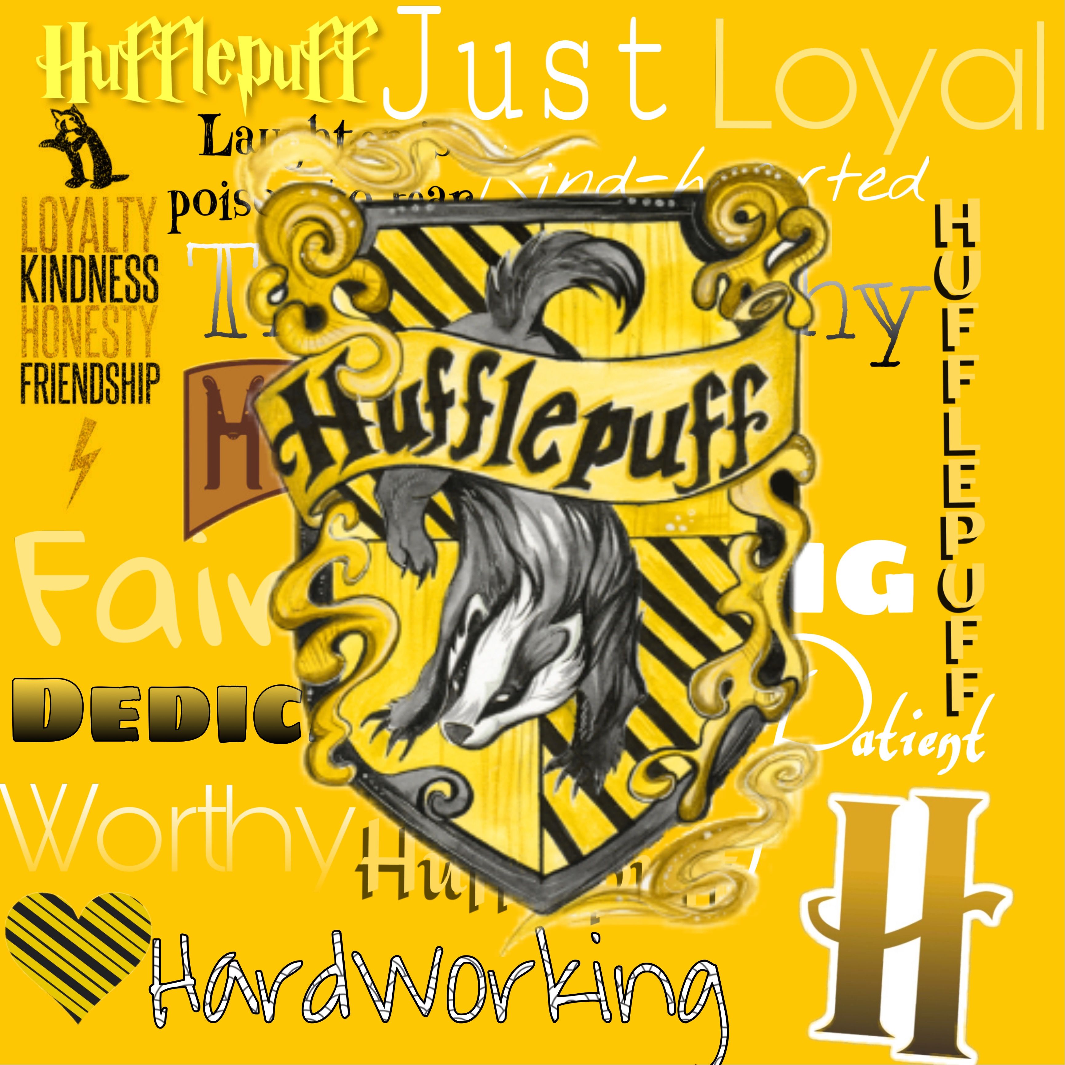 Download Yellow Cute Harry Potter Hufflepuff Wallpaper  Wallpaperscom