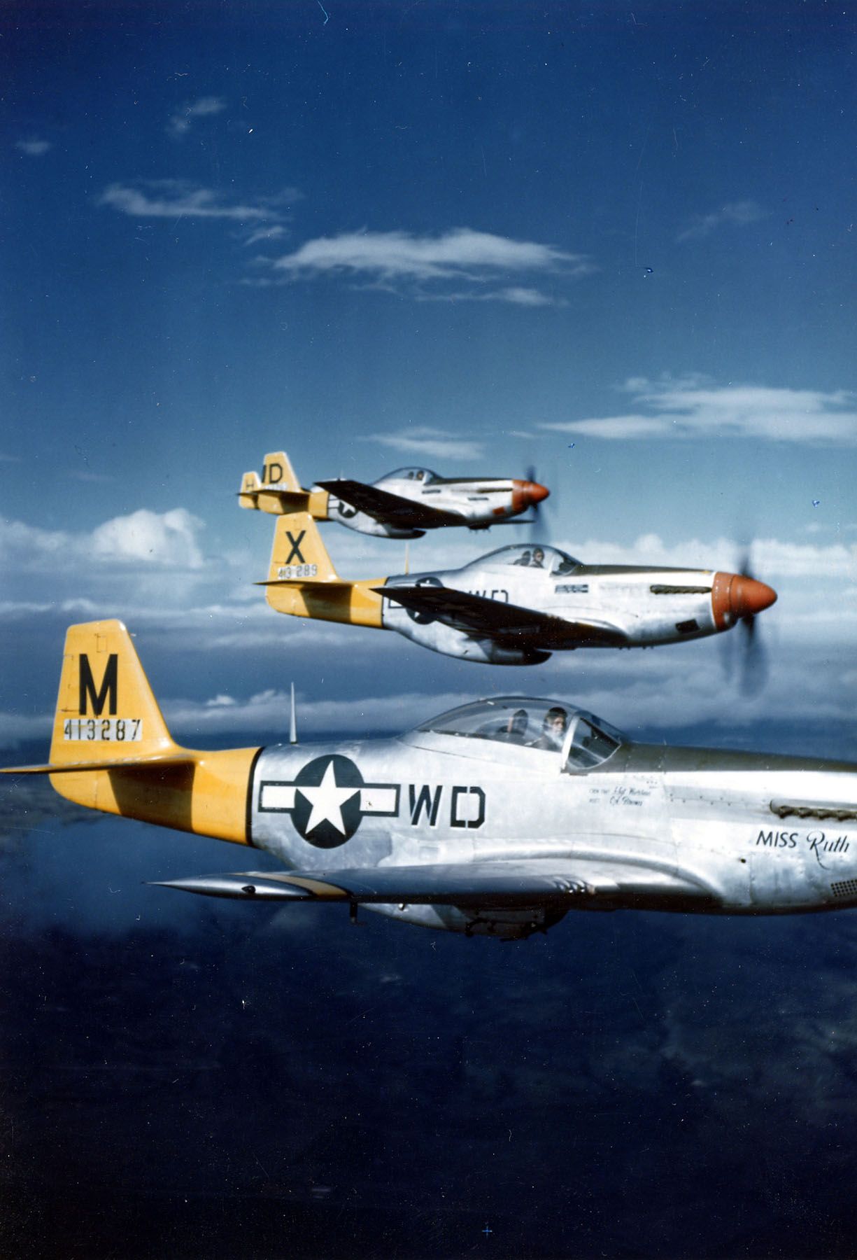 Wallpaper North American P51 Mustang fighter US Army Military 6892