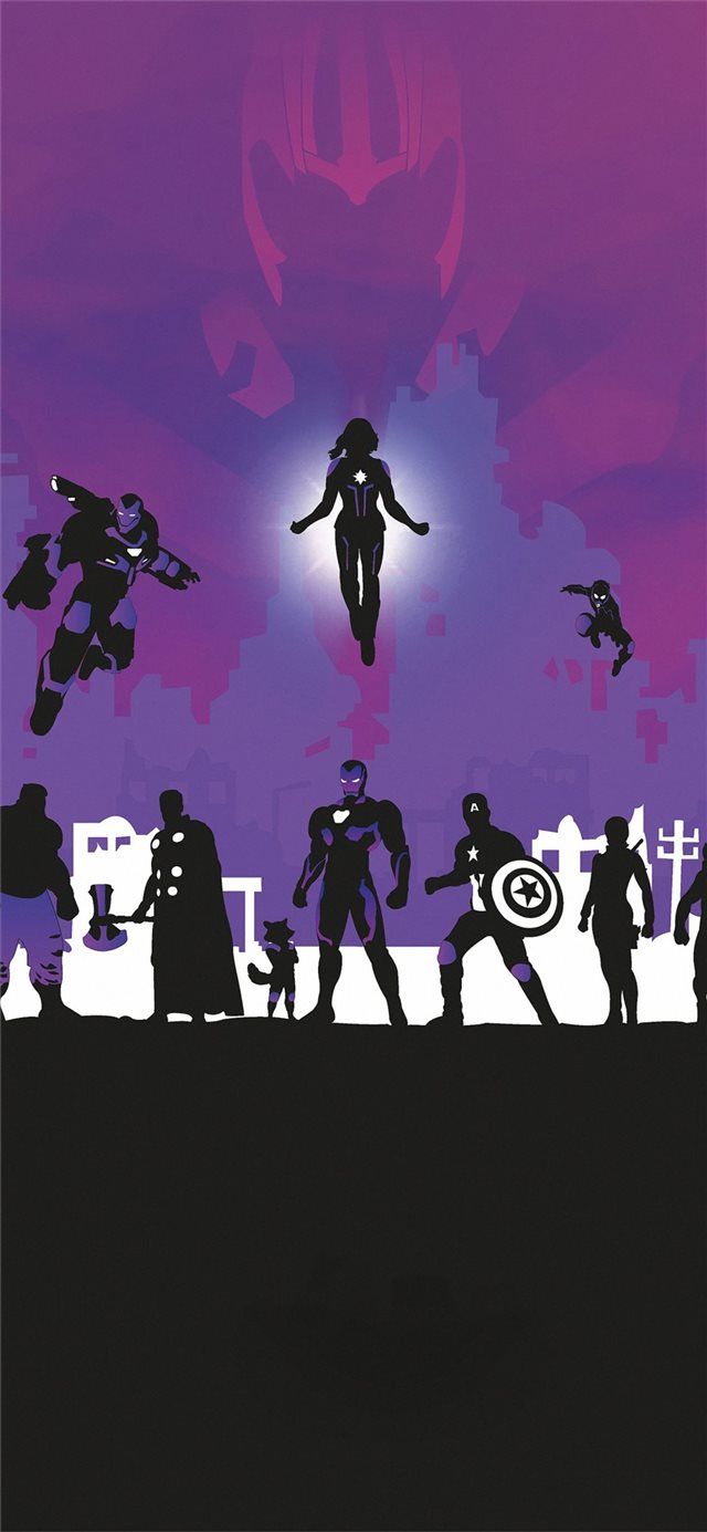 avengersend game iPhone X Wallpaper