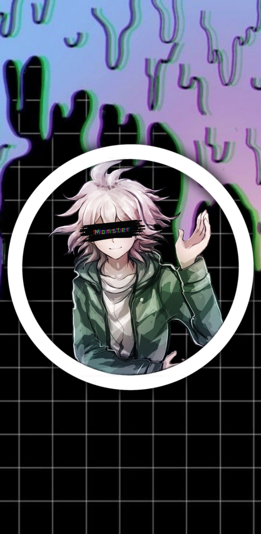 Nagito Komaeda Icon Lockscreen. Милые рисунки, Рисунки, Обои