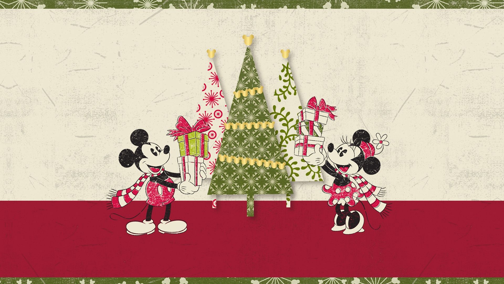 Disney christmas desktop wallpaper