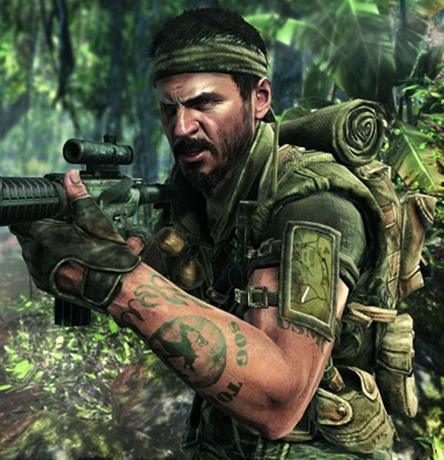 Sgt Frank Woods from Black Ops. Frank woods, Black ops, Call of duty black