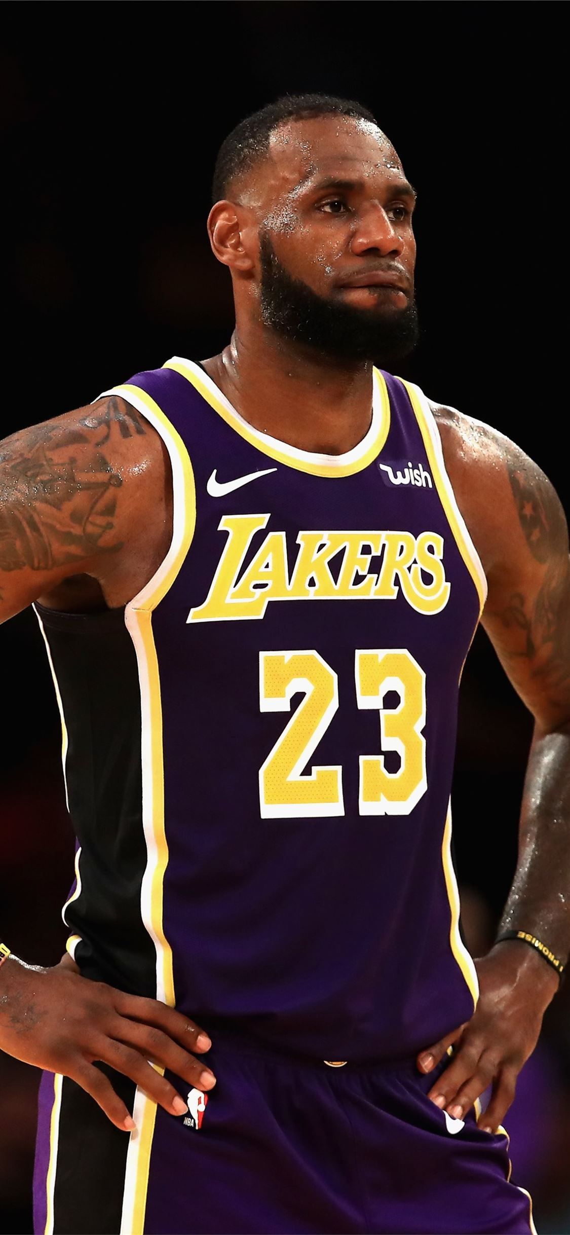 Sports LeBron James ID 829561 Mobile Abyss iPhone X Wallpaper Free Download