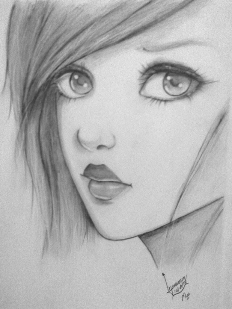 How to Draw a Face of a Girl in Surrealism Way  Easy Pencil Sketch  by  tag moj  Medium