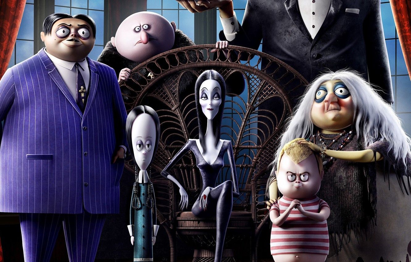 Wallpaper cartoon, cartoon, Movie, The Addams Family, The Addams Family image for desktop, section фильмы