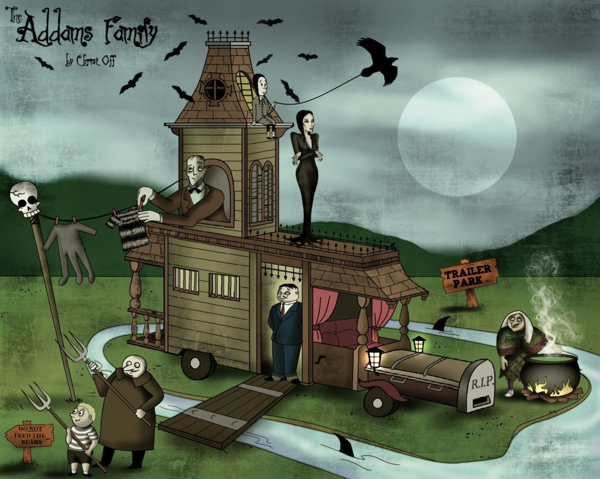Free Download Addams Family Wallpaper