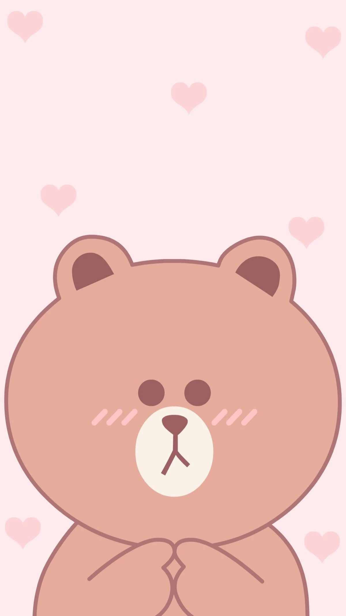 Bear  Bear iphone cute Cartoon Cute Beige HD phone wallpaper  Peakpx