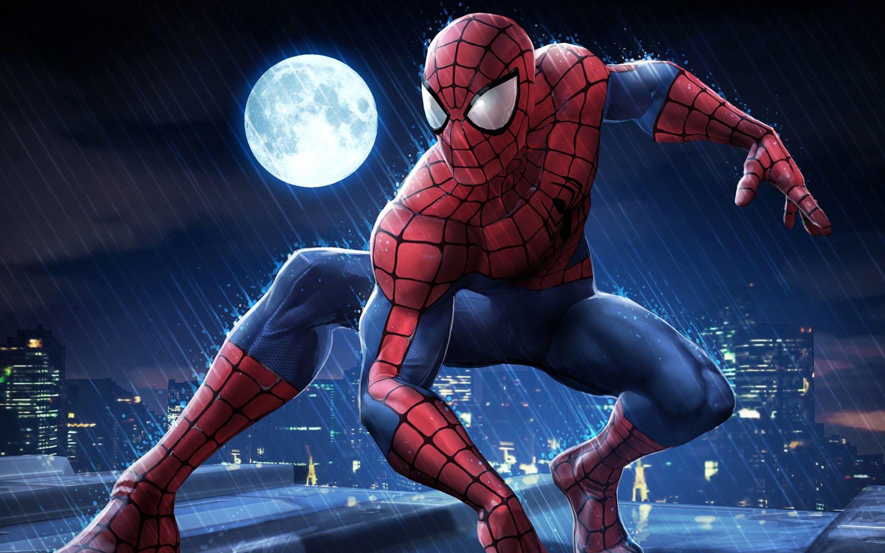 Classic Spiderman Desktop Wallpaper