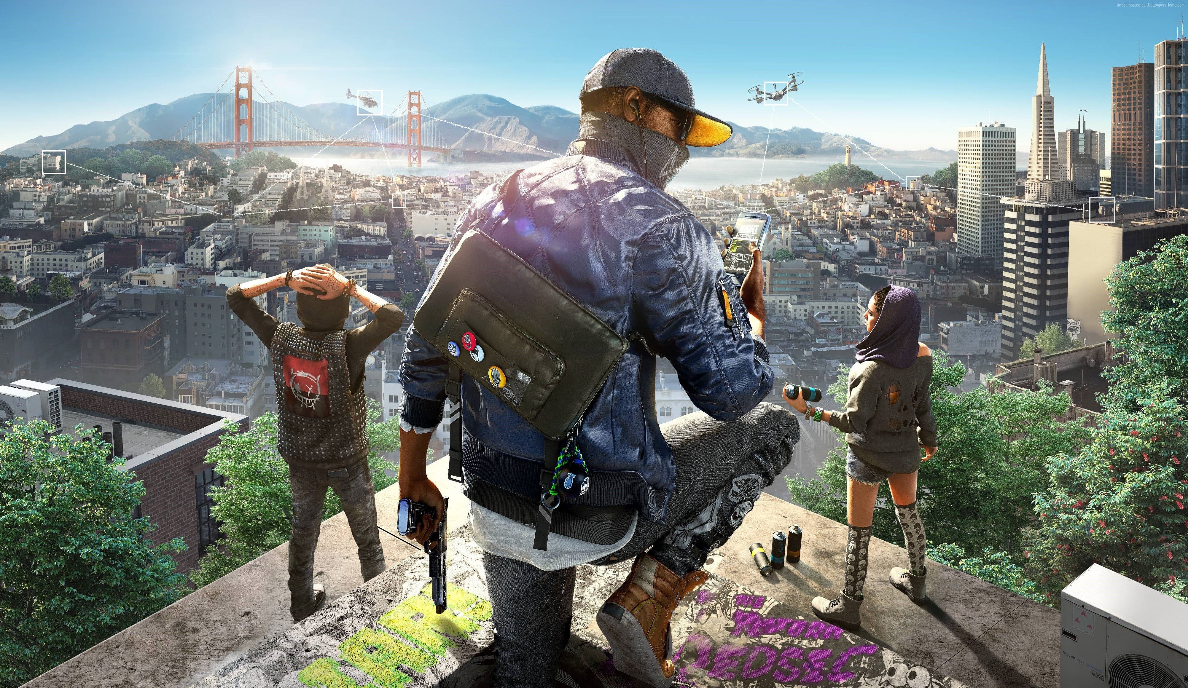 Xbox 360 PlayStation 3 Xbox One #PC PlayStation 4 Watch Dogs 2 K # wallpaper #hdwallpaper. Android wallpaper anime, 4k wallpaper for mobile, HD anime wallpaper