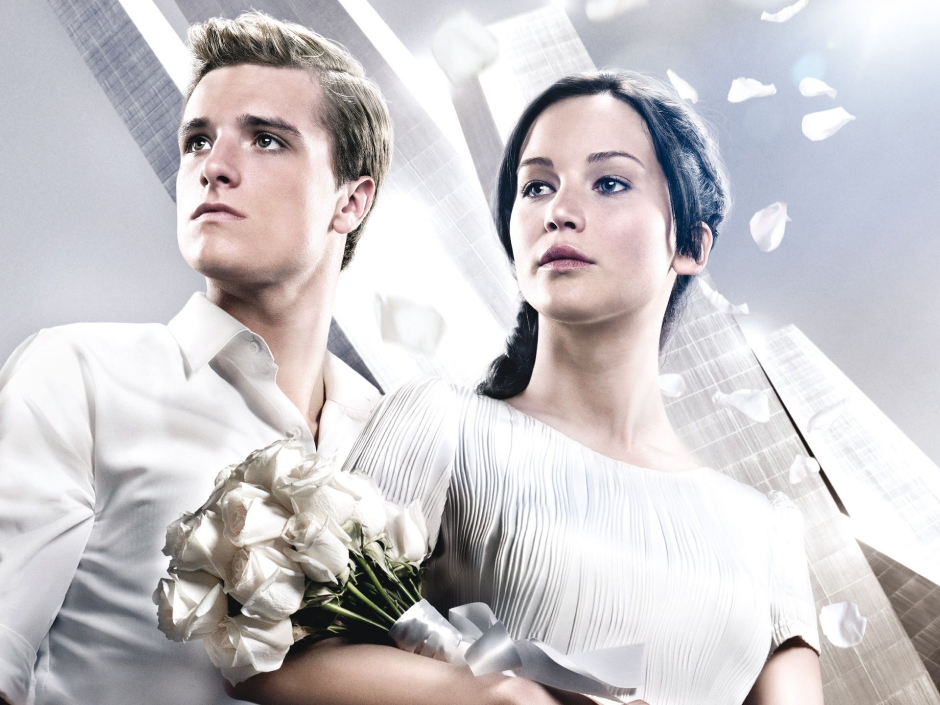 Peeta Katniss The Hunger Games Catching Fire HD Wallpaper [1920 x 1440]