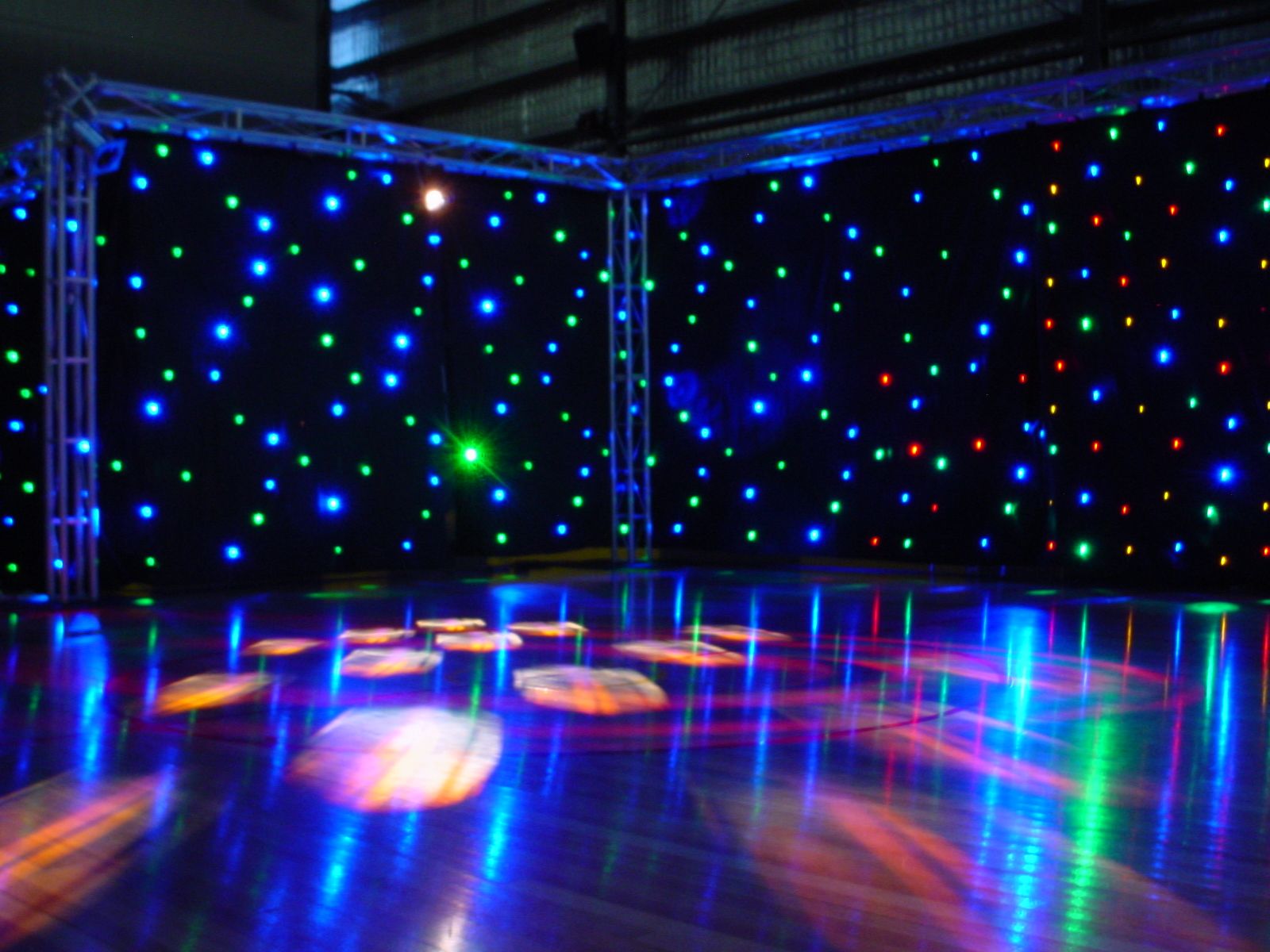 Led DJ Lights Wallpaper