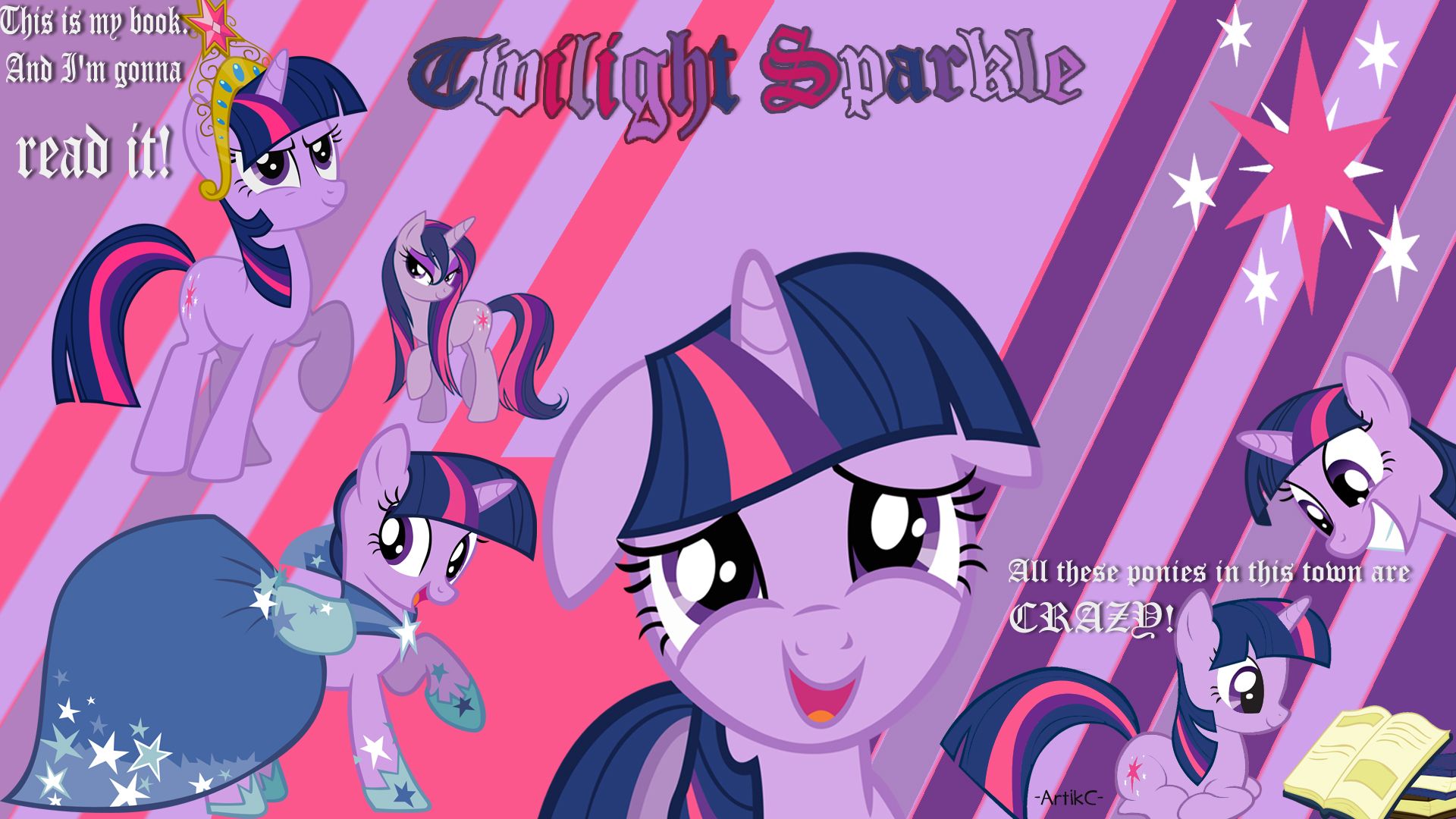 Twilight Sparkle [AC] Wallpaper. My Little Pony: Friendship is Magic